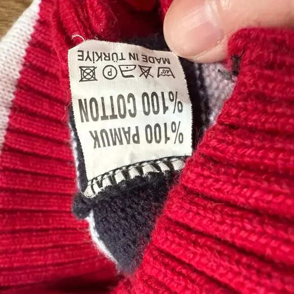 Armani Junior Striped Knit Cardigan Sweater - Picture 4 of 4